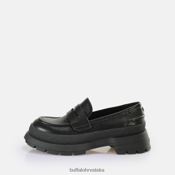 crno Buffalo nepristojan loofer vegan |mokasinke TDD6T647